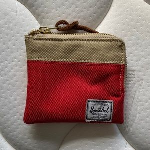 Herschel Johnny Wallet (Red & Khaki)